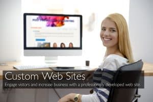 A professionally developed web site allows you to attract and engage customers